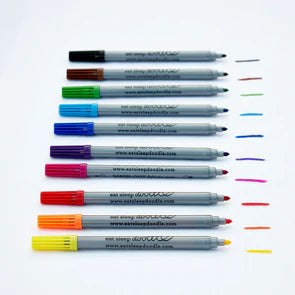 Artist set of 20 wash-out pens