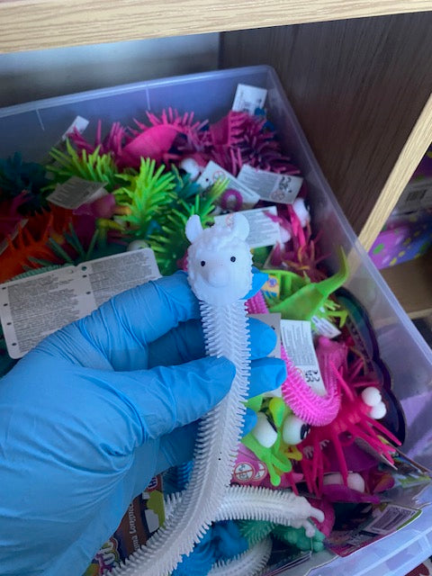 Llama Long Neck Stretchy Sensory Toy