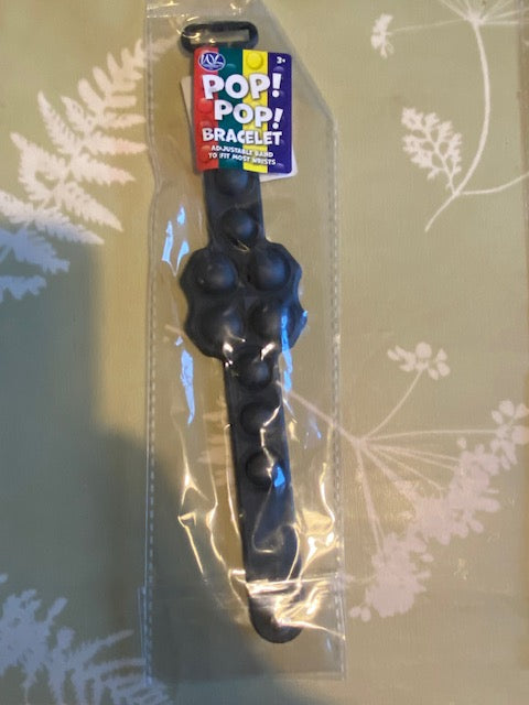 9 Bubble Fidget Popper Silicone Bracelet Sensory Toy