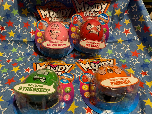 Moody Face Stress Ball