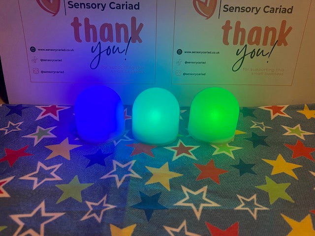 Colour Changing LED Mood Light Mini Domes
