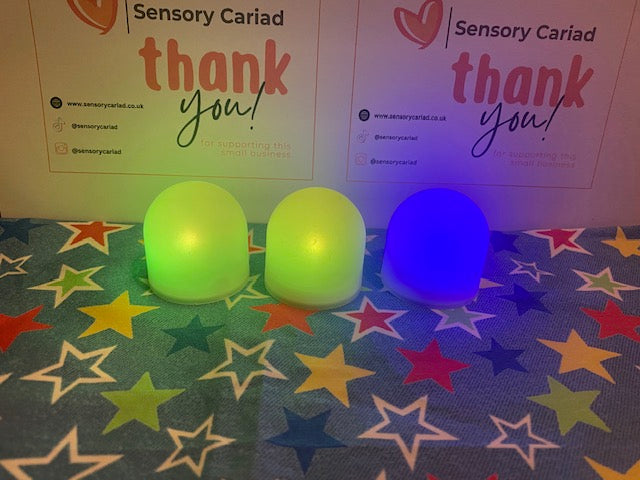 Colour Changing LED Mood Light Mini Domes