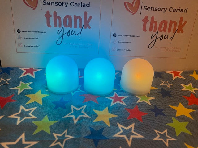 Colour Changing LED Mood Light Mini Domes
