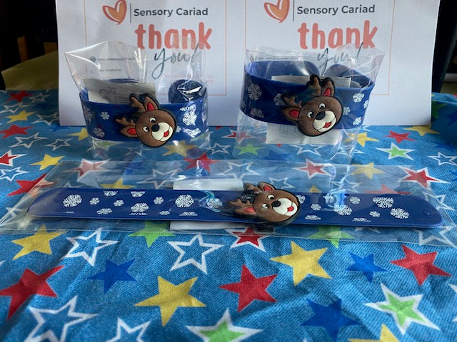 Christmas Reindeer Snap Bands (Old Stock Sale)