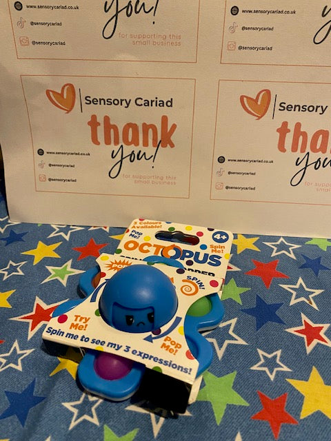 Spinning Popper Octopus