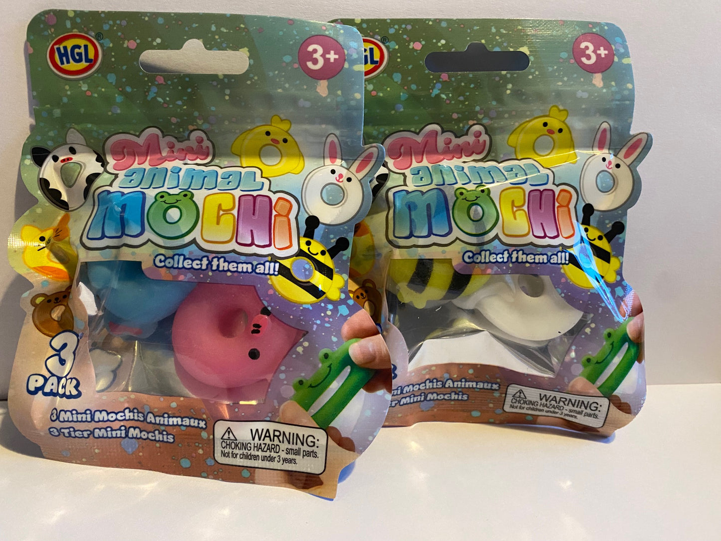 Mini Animal Mochi pack of 3