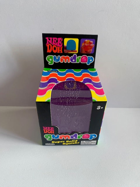 NeeDoh Gum Drop Multi Sensory Stress and Fidget Toy - 4 Assorted Colours