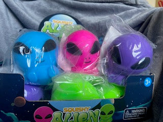 Squishy Stress Alien