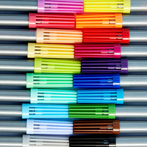 Artist set of 20 wash-out pens