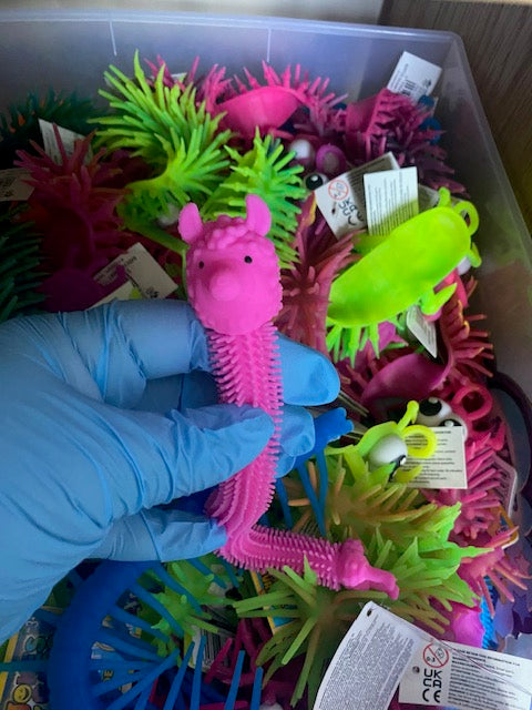 Llama Long Neck Stretchy Sensory Toy