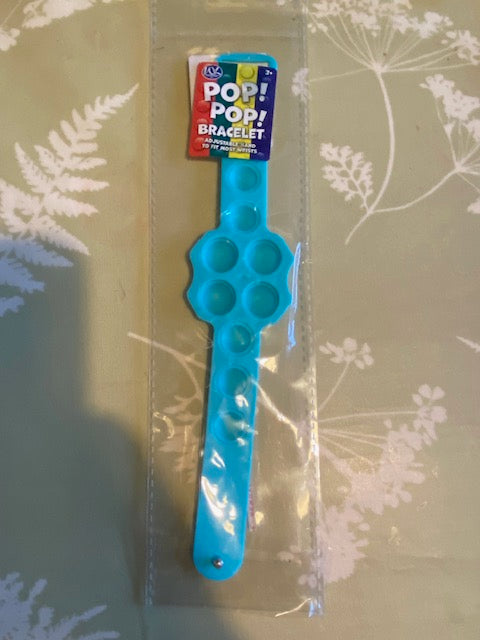 9 Bubble Fidget Popper Silicone Bracelet Sensory Toy