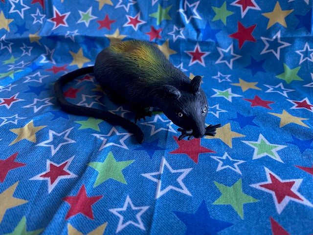 14″ Stretchy Rat With Beans