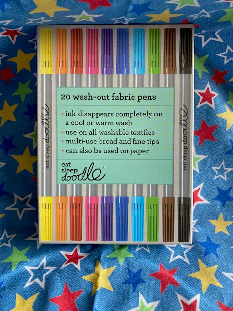 Artist set of 20 wash-out pens