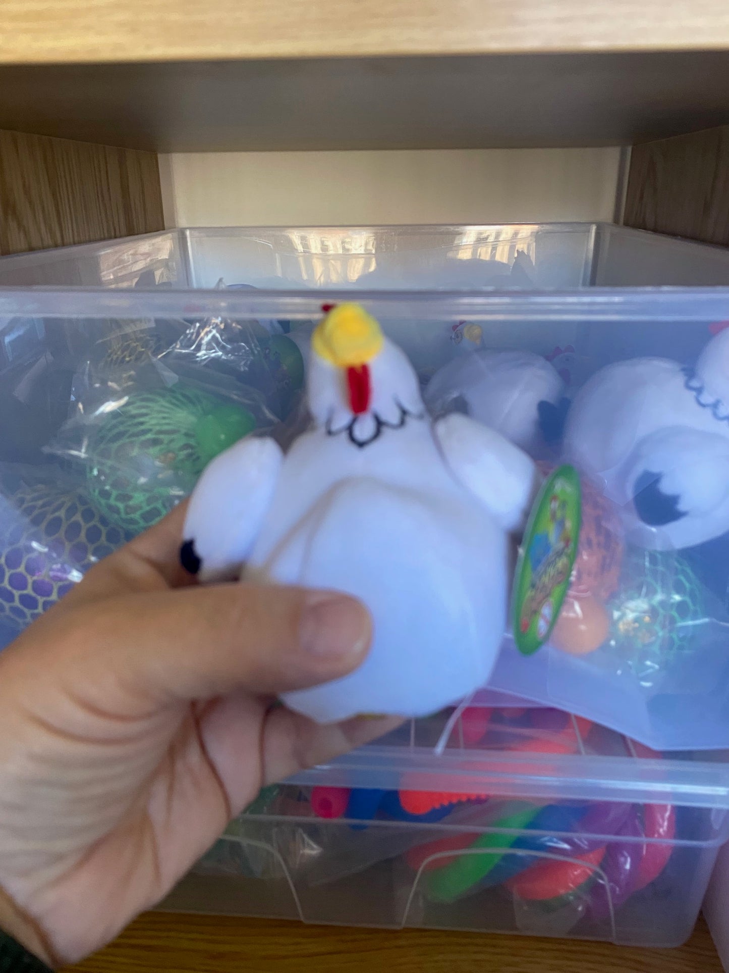 Plush Jelly Chicken Squishy Squeezy Orbeez JellyBall