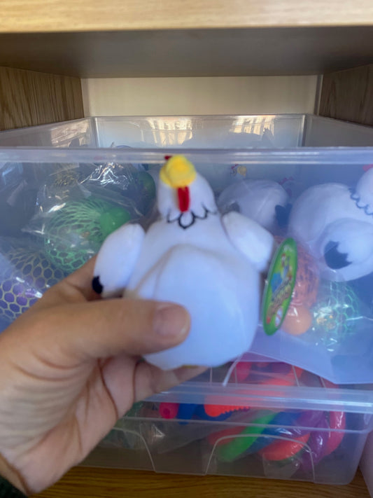 Plush Jelly Chicken Squishy Squeezy Orbeez JellyBall