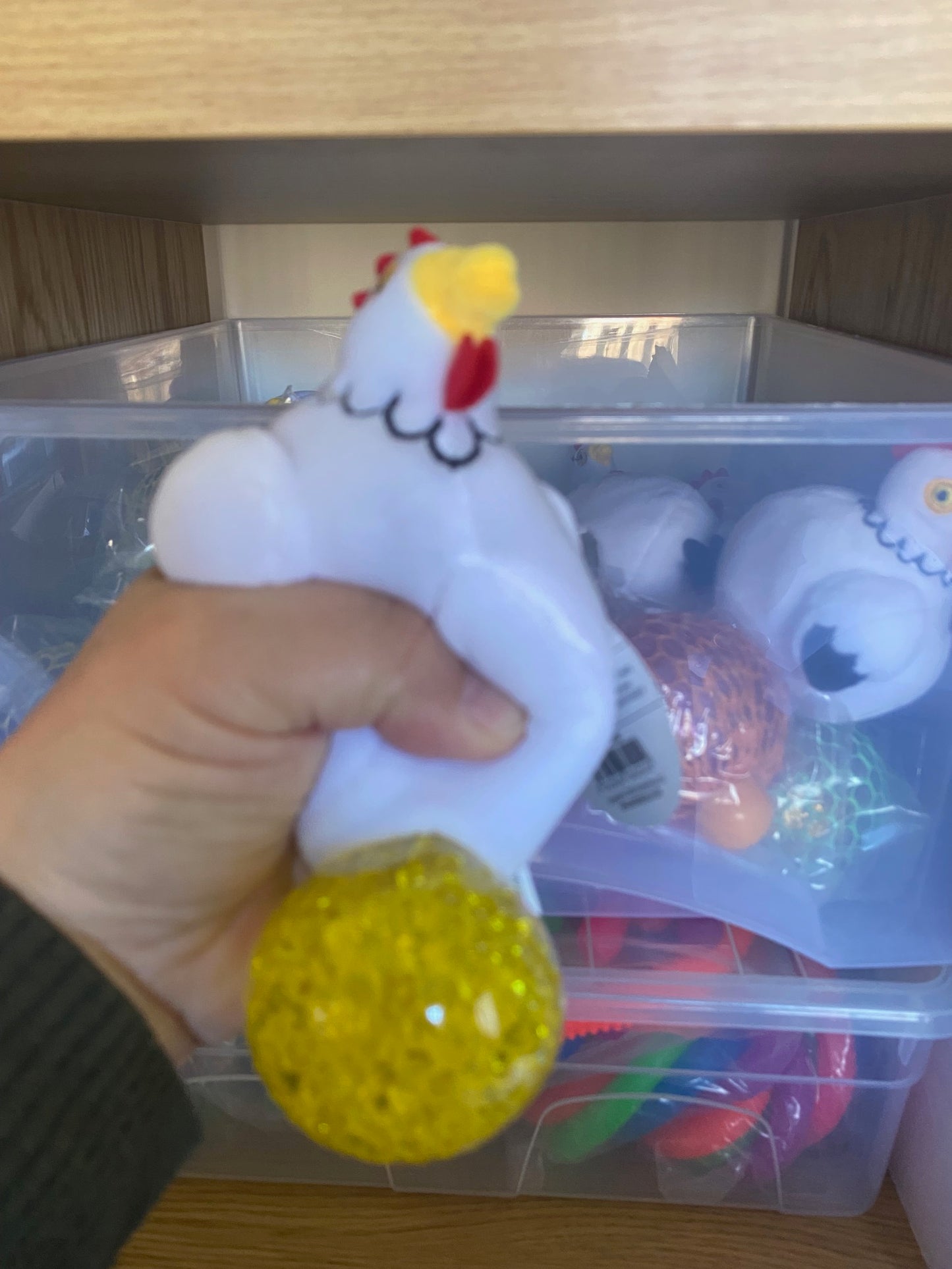 Plush Jelly Chicken Squishy Squeezy Orbeez JellyBall