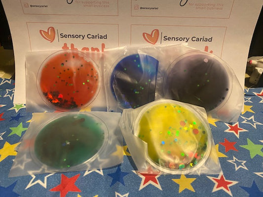 Squidgy Glitter Circles