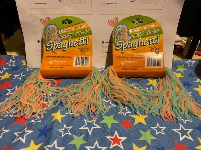Wavy Glow UV Spaghetti