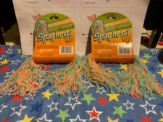 Wavy Glow UV Spaghetti