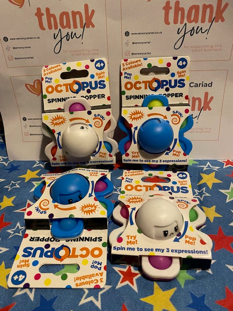 Spinning Popper Octopus