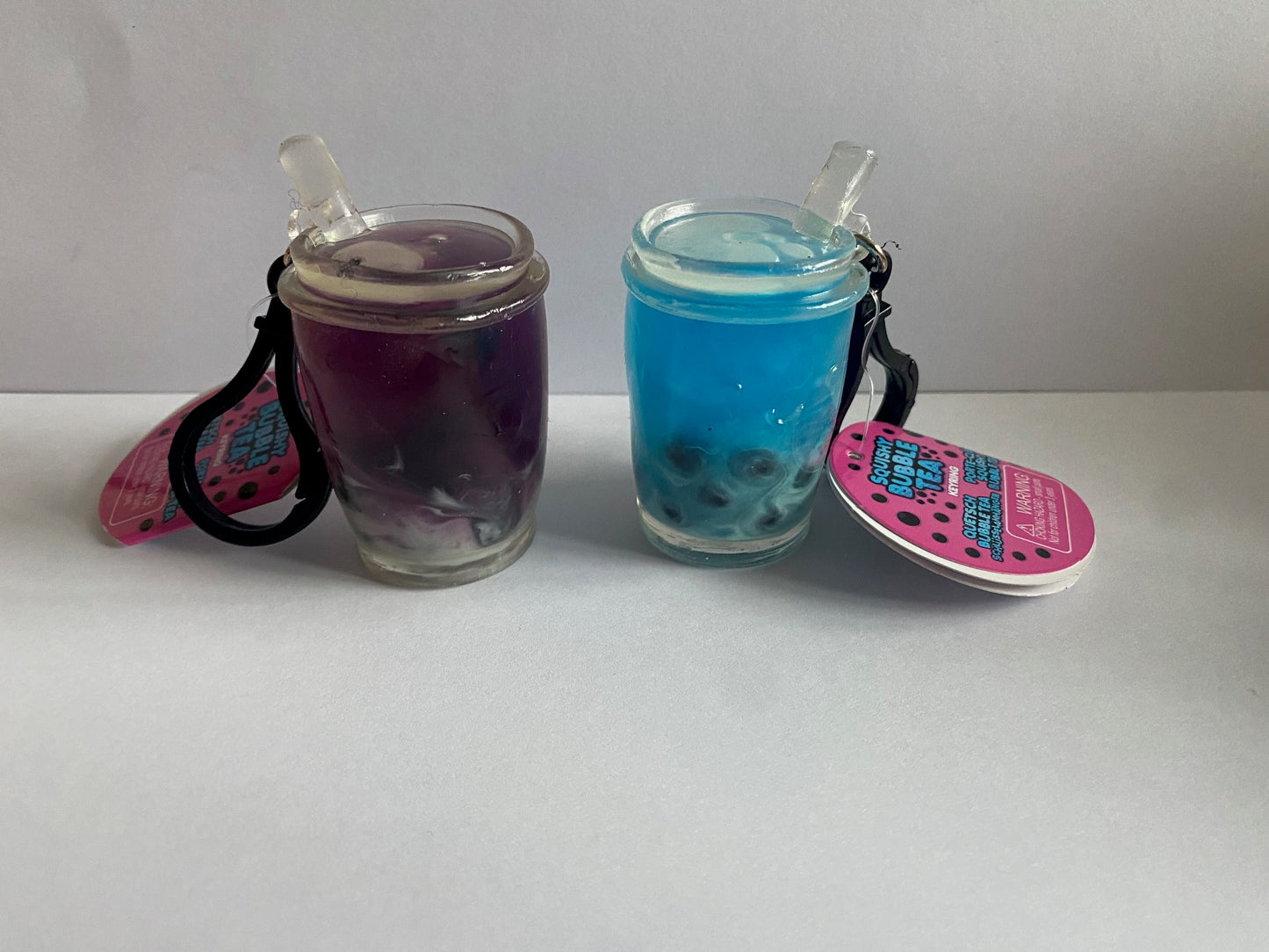 Squishy Boba Keychain Sensory Fidget