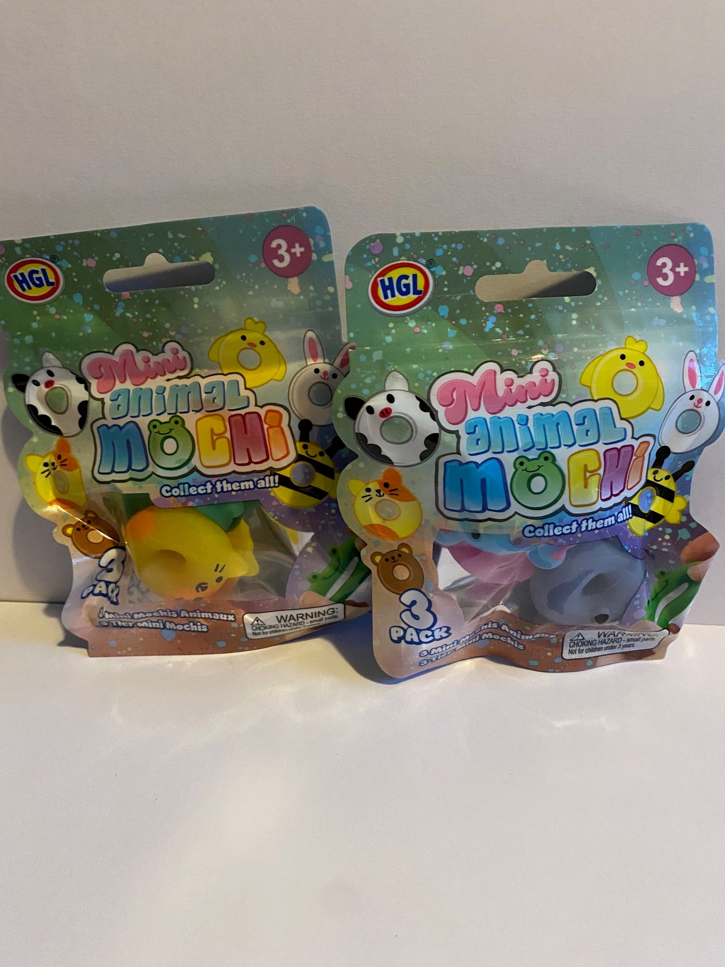 Mini Animal Mochi pack of 3