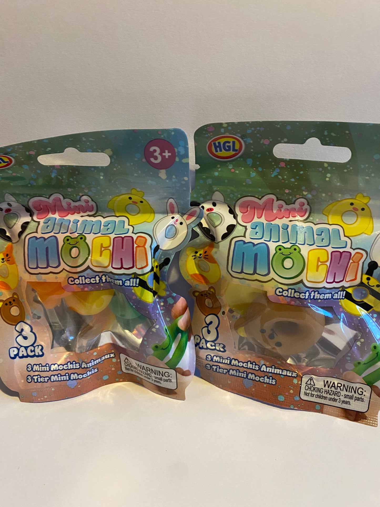Mini Animal Mochi pack of 3