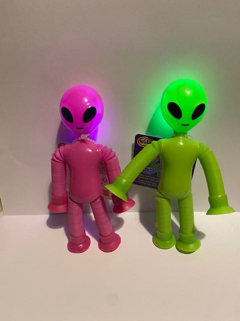 Light Up Alien Pop Tubes