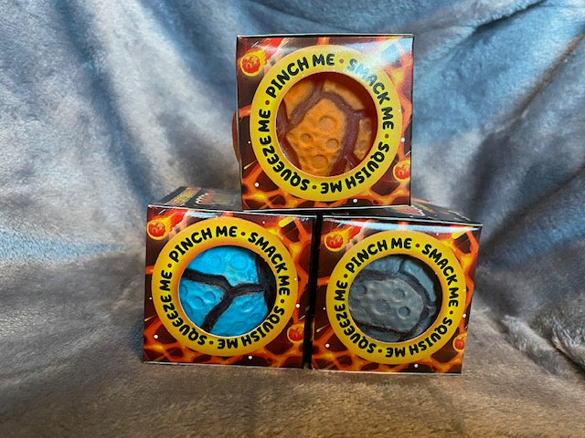 Light Up Lava Squishy Balls -6 cm