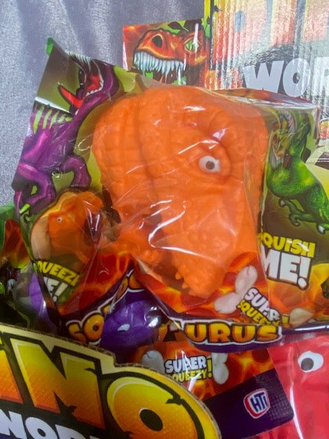Dino World Squidgy-Saurus Sensory Toy