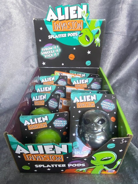 Alien Invasion Splatter Pods