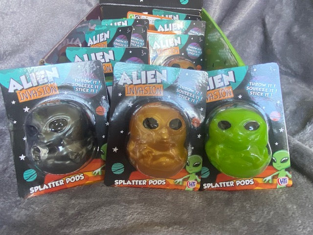 Alien Invasion Splatter Pods
