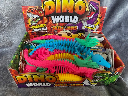Dino World Skel-Jaws Sensory Stretchy Toy