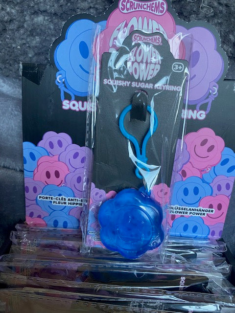 Scrunchems Flower Power Squishy Sugar Keyring