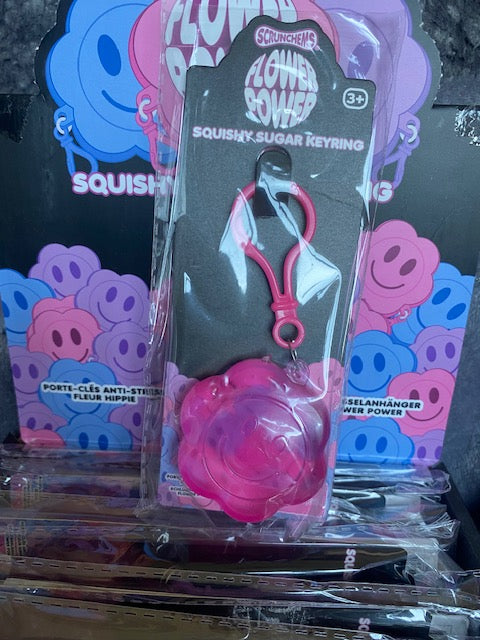 Scrunchems Flower Power Squishy Sugar Keyring