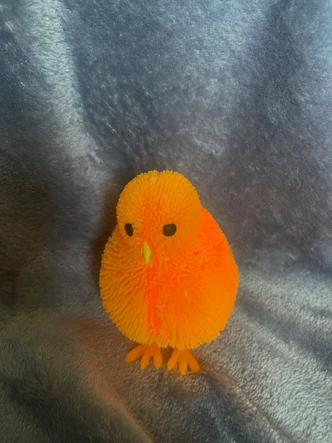 Light up Puffer Squeezy Fidget Chicken