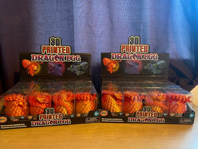 3D Printed Dragon Egg