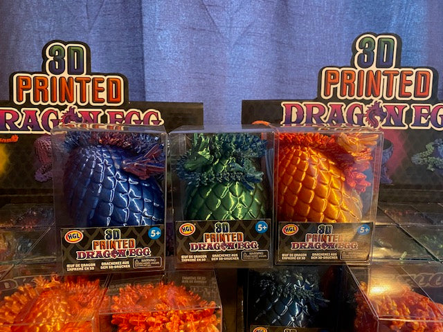 3D Printed Dragon Egg