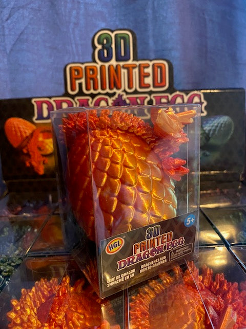 3D Printed Dragon Egg