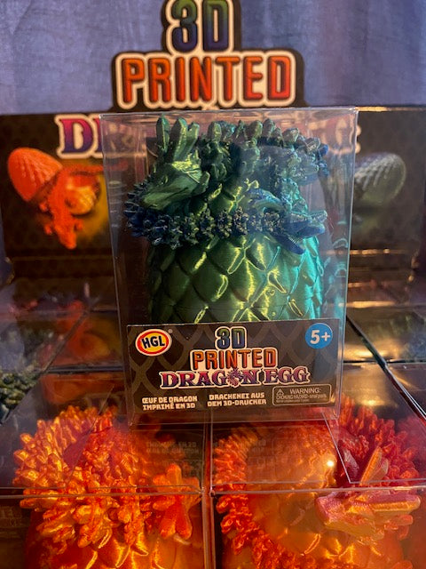 3D Printed Dragon Egg
