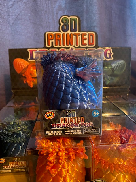 3D Printed Dragon Egg