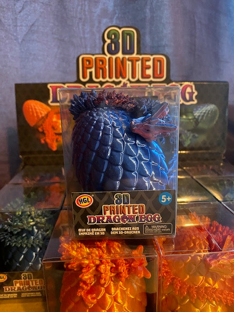 3D Printed Dragon Egg