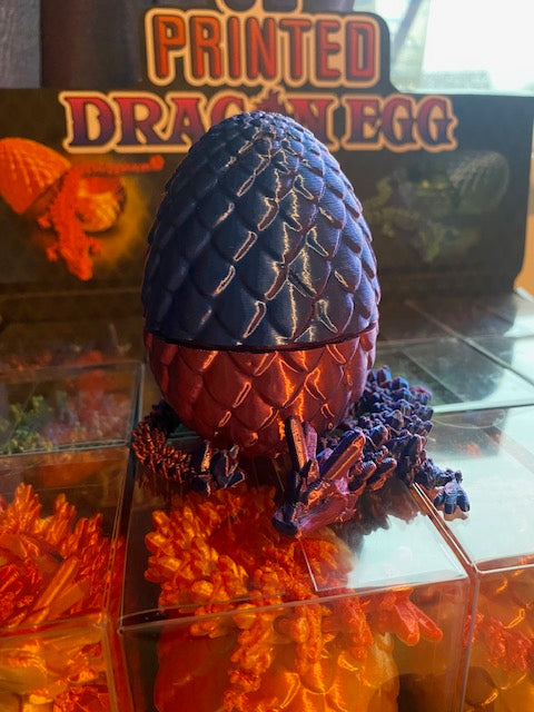 3D Printed Dragon Egg