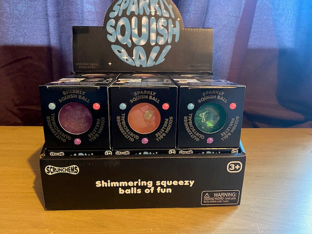 Scrunchems Sparkly Squishy Ball