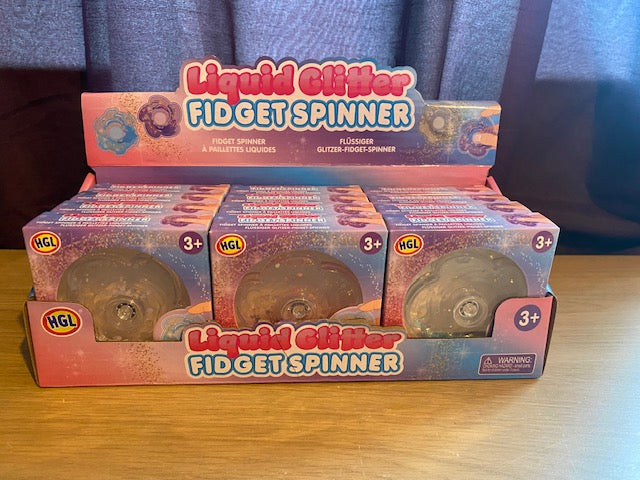 Liquid Glitter Fidget Spinner
