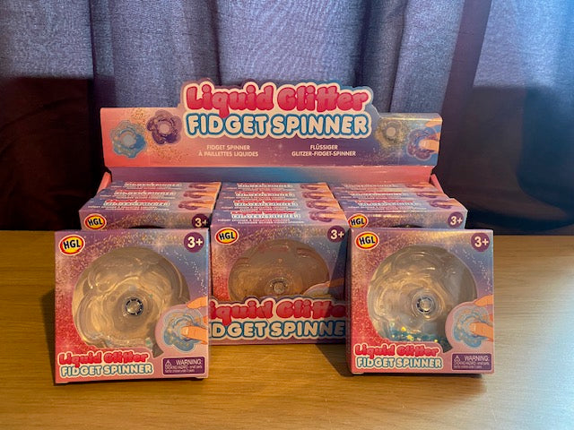 Liquid Glitter Fidget Spinner
