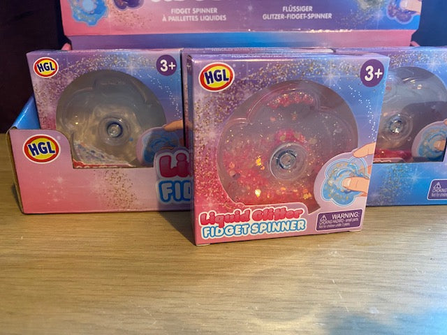 Liquid Glitter Fidget Spinner