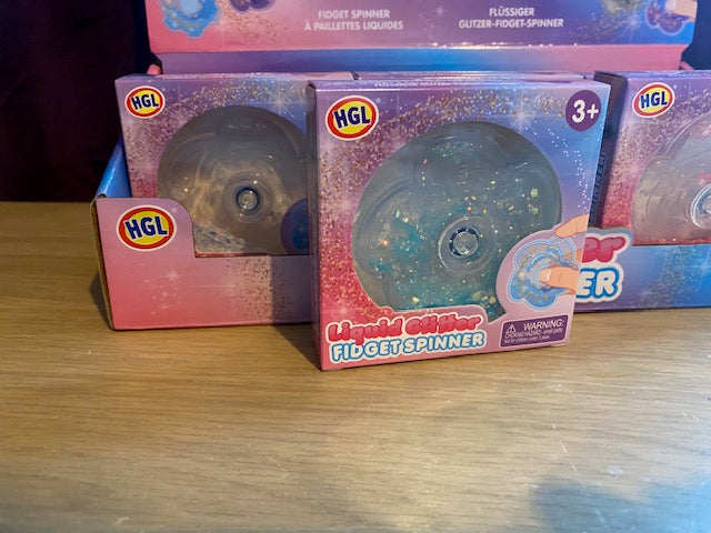 Liquid Glitter Fidget Spinner