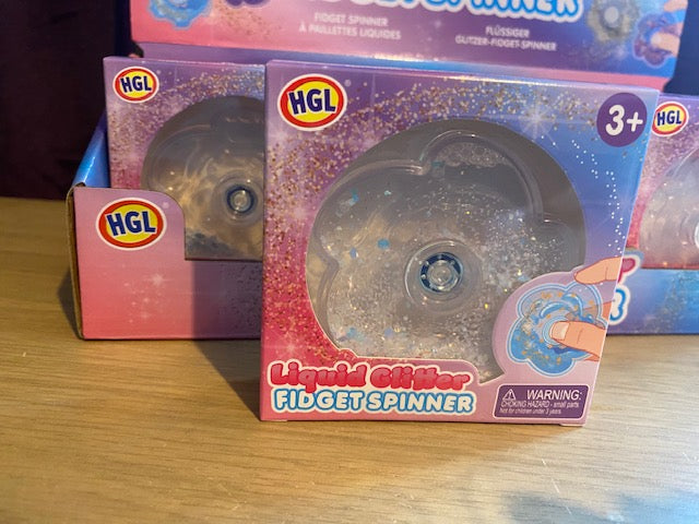 Liquid Glitter Fidget Spinner